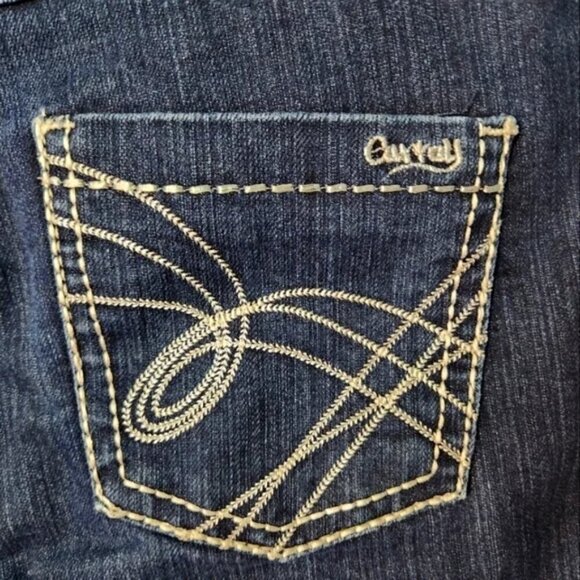 Carreli Women's Straight Leg Jeans Mid Rise, Double Stitch, Classic Fit, Size 31 - Picture 9 of 16